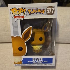 Funko Pop Pokémon Eevee Figure - Brown and Cream